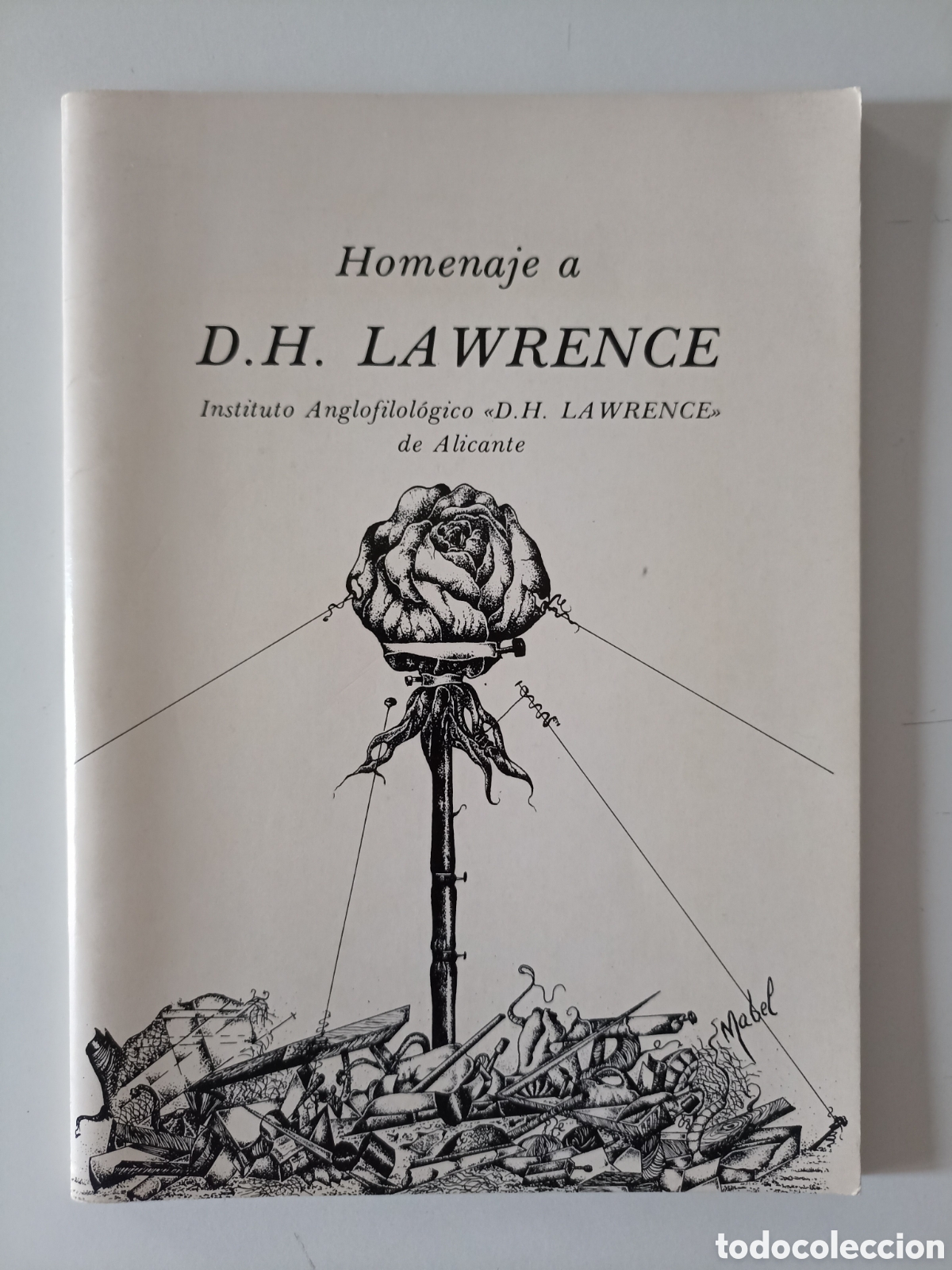 Libros de segunda mano: Homenaje a D. H. Lawrence (Instituto Anglofilol&oacute;gico D.H. Lawrence, Alicante, 1980)