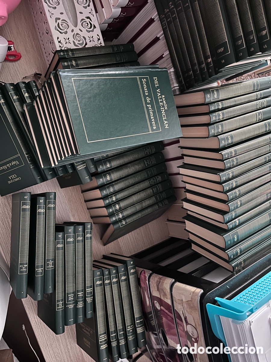 Libros de segunda mano: HISTORIA DE LA LITERATURA ESPA&Ntilde;OLA 90 LIBROS - ED. ORBIS 1982