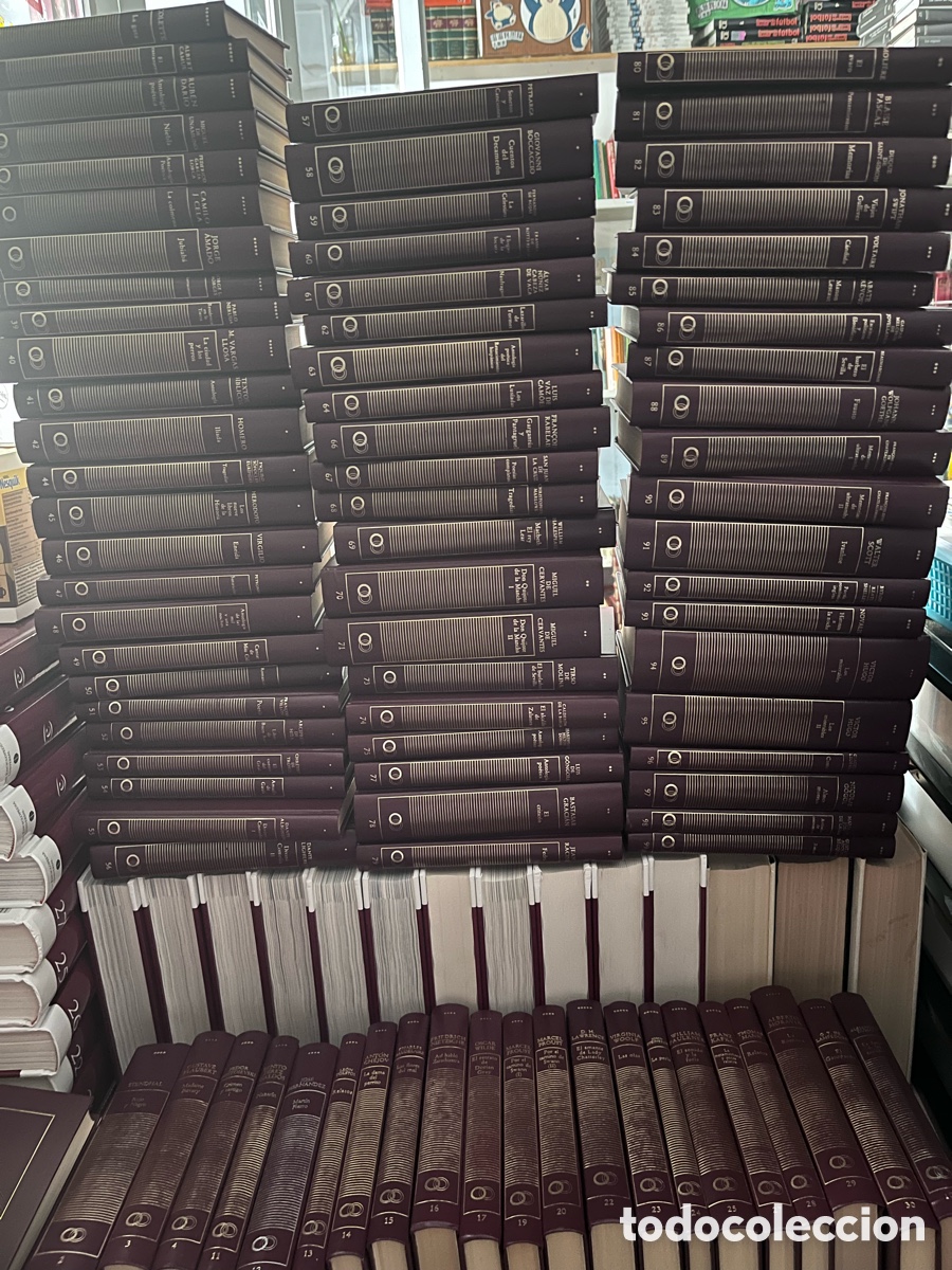 Libros de segunda mano: Lote 86 libros colecci&oacute;n historia universal literaria: Faulkner, woolf, Wilde, baudelaire, galdos&hellip;