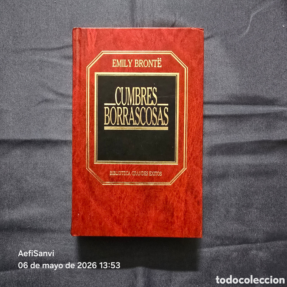 Libros de segunda mano: CUMBRES BORRASCOSAS (EMILY BRONT&Euml;) (GRANDES &Eacute;XITOS)