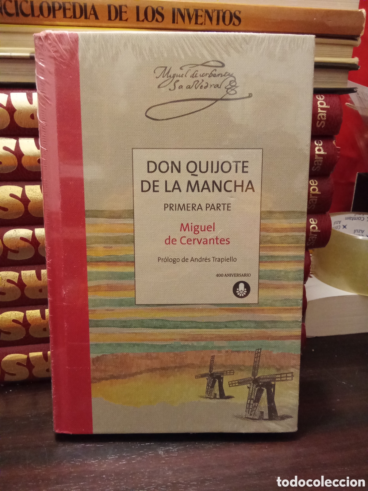 Libros de segunda mano: DON QUIJOTE DE LA MANCHA - PRIMERA PARTE - Miguel de Cervantes - Pr&oacute;logo de Andr&eacute;s Trapiello