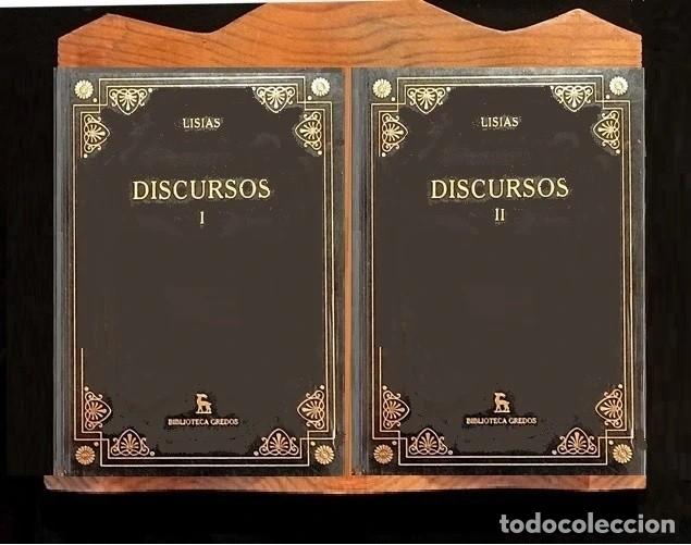 Libri di seconda mano: �F2367 - [NUEVOS Y PRECINTADOS]. LISIAS. DISCURSOS. [EDICION COMPLETA EN 2 TOMOS]. [TOMO I+II].