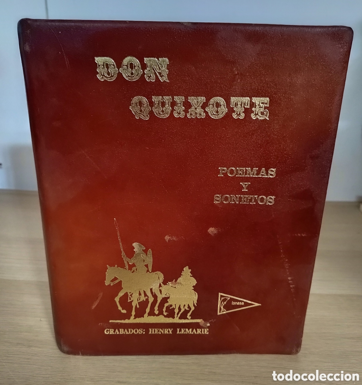 Libros de segunda mano: Don Quixote (poemas y sonetos) grabados: Henry Lemarie