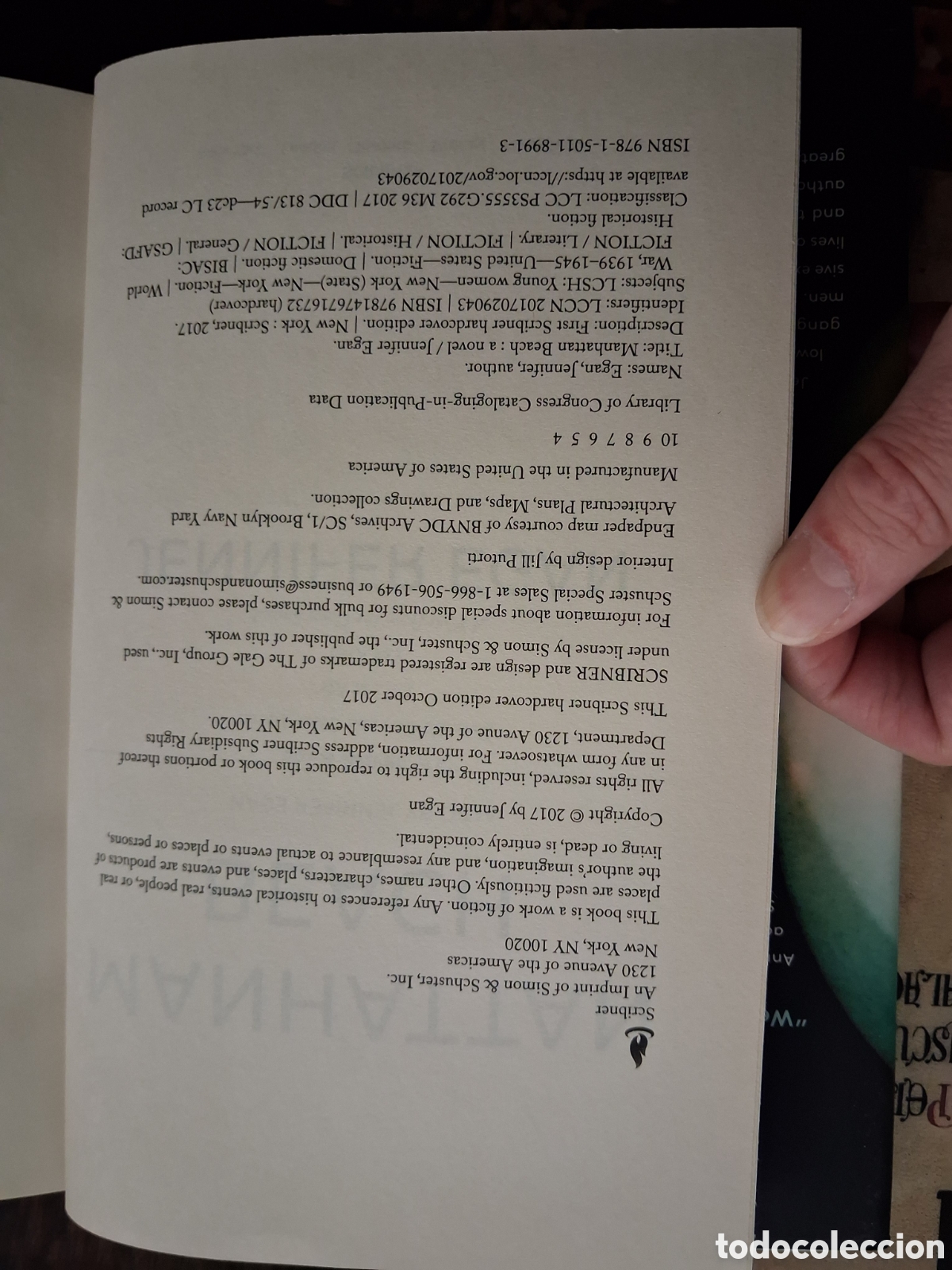 Libros de segunda mano: Manhattan Beach, Jennifer Egan - Foto 3