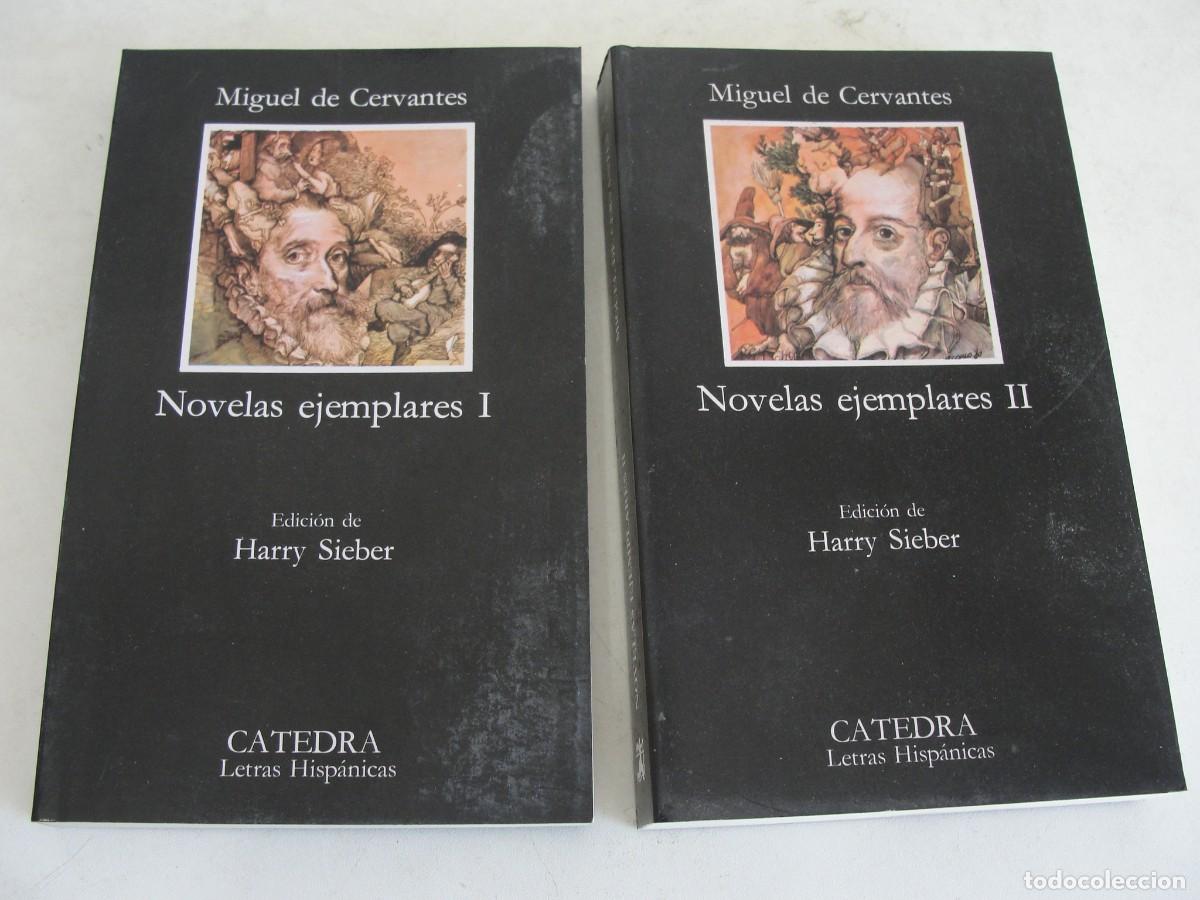 Libros de segunda mano: CATEDRA LETRAS HISPANICAS 105 106 - CERVANTES NOVELAS EJEMPLARES - 2 TOMOS - POR ESTRENAR