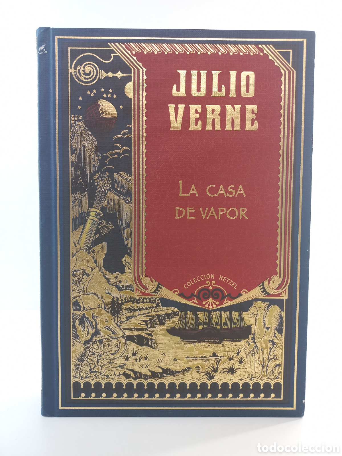 Libros de segunda mano: La Casa de Vapor. Julio Verne. RBA Editores, colecci&oacute;n Hetzel, 2015. Ilustrado.