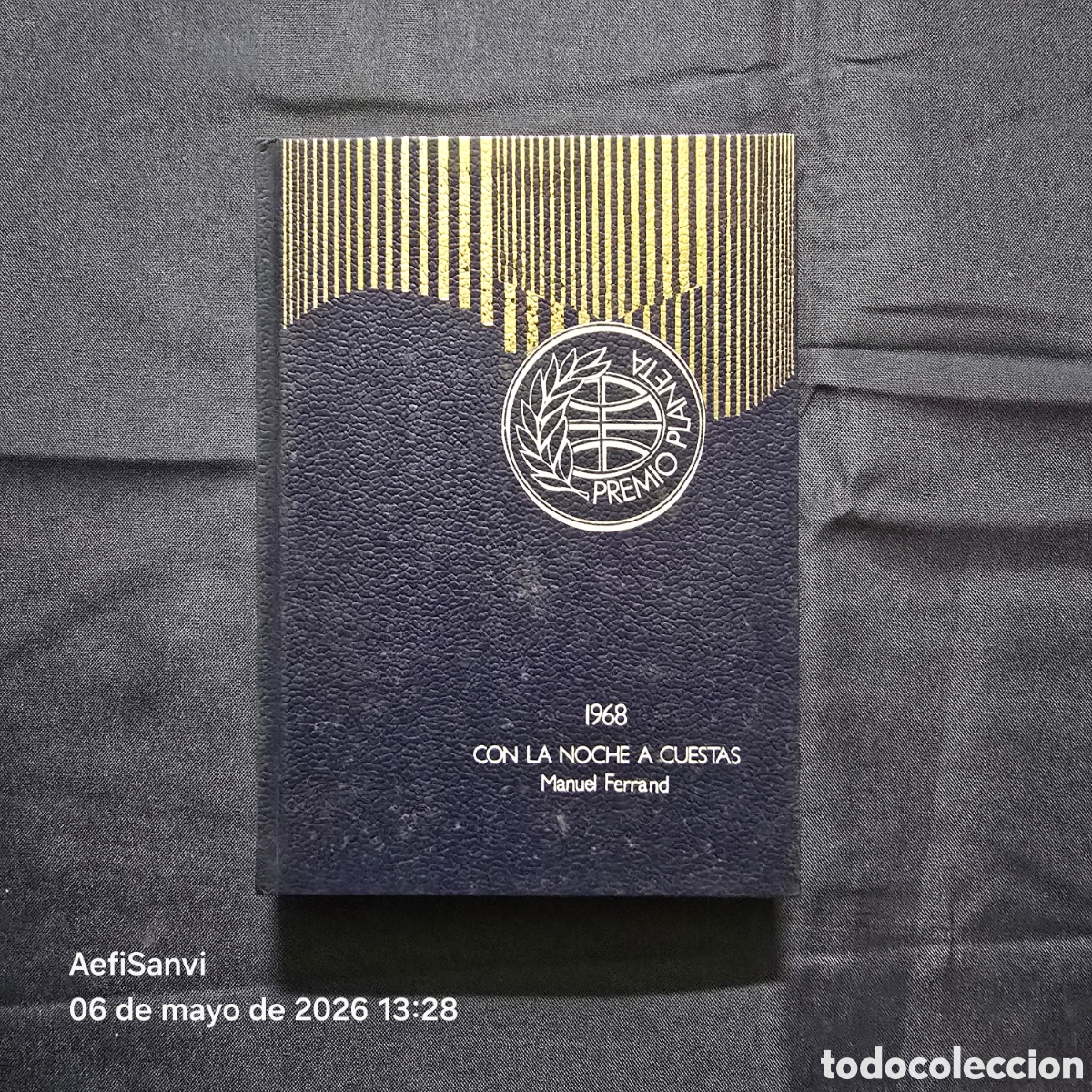Libros de segunda mano: CON LA NOCHE A CUESTAS (MANUEL FERRAND) (PREMIO PLANETA 1968)