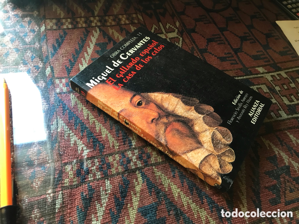 Libros de segunda mano: Gallardo espa&ntilde;ol. La casa de los celos. Miguel de Cervantes. Alianza editorial n&ordm; 13