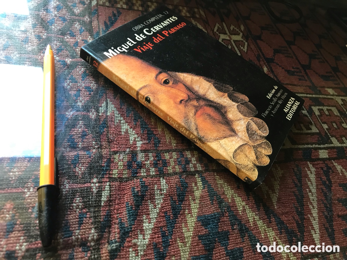 Libros de segunda mano: Viaje del Parnaso. Miguel de Cervantes. Alianza editorial n&ordm; 12. Obra completa