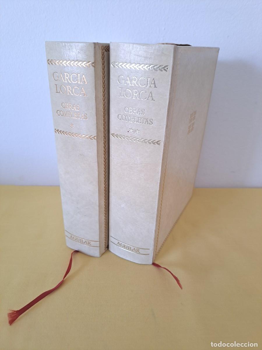 Libros de segunda mano: FEDERICO GARCIA LORCA - OBRAS COMPLETAS (2 TOMOS) - AGUILAR, DECIMOOCTAVA EDICION 1973
