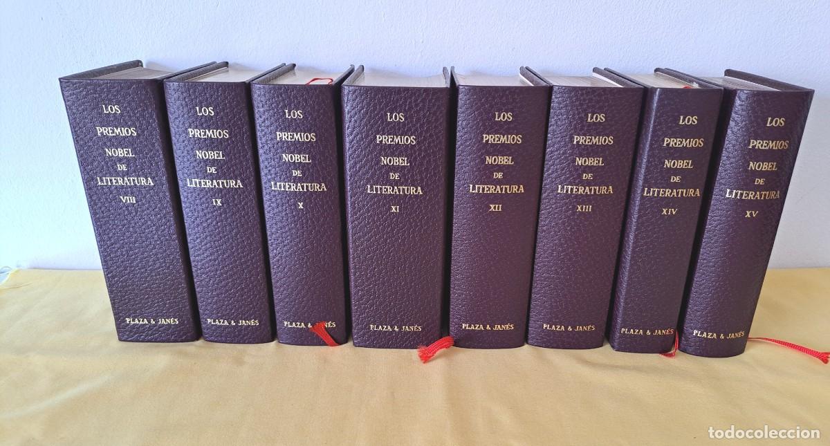 Libros de segunda mano: LOS PREMIOS NOVEL DE LITERATURA - 8 TOMOS - PLAZA & JANES VARIOS A&Ntilde;OS - NO SE VENDEN POR SEPARADO
