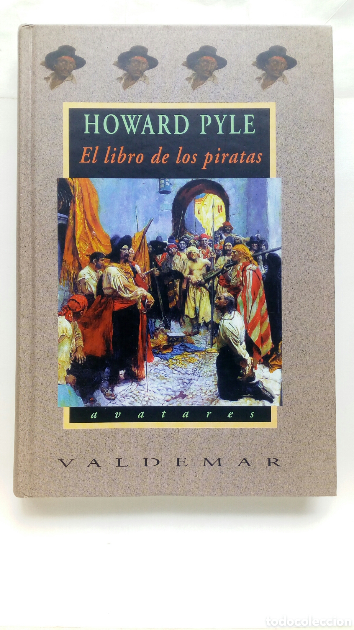 Libros de segunda mano: El libro de los piratas. Howard Pyle.