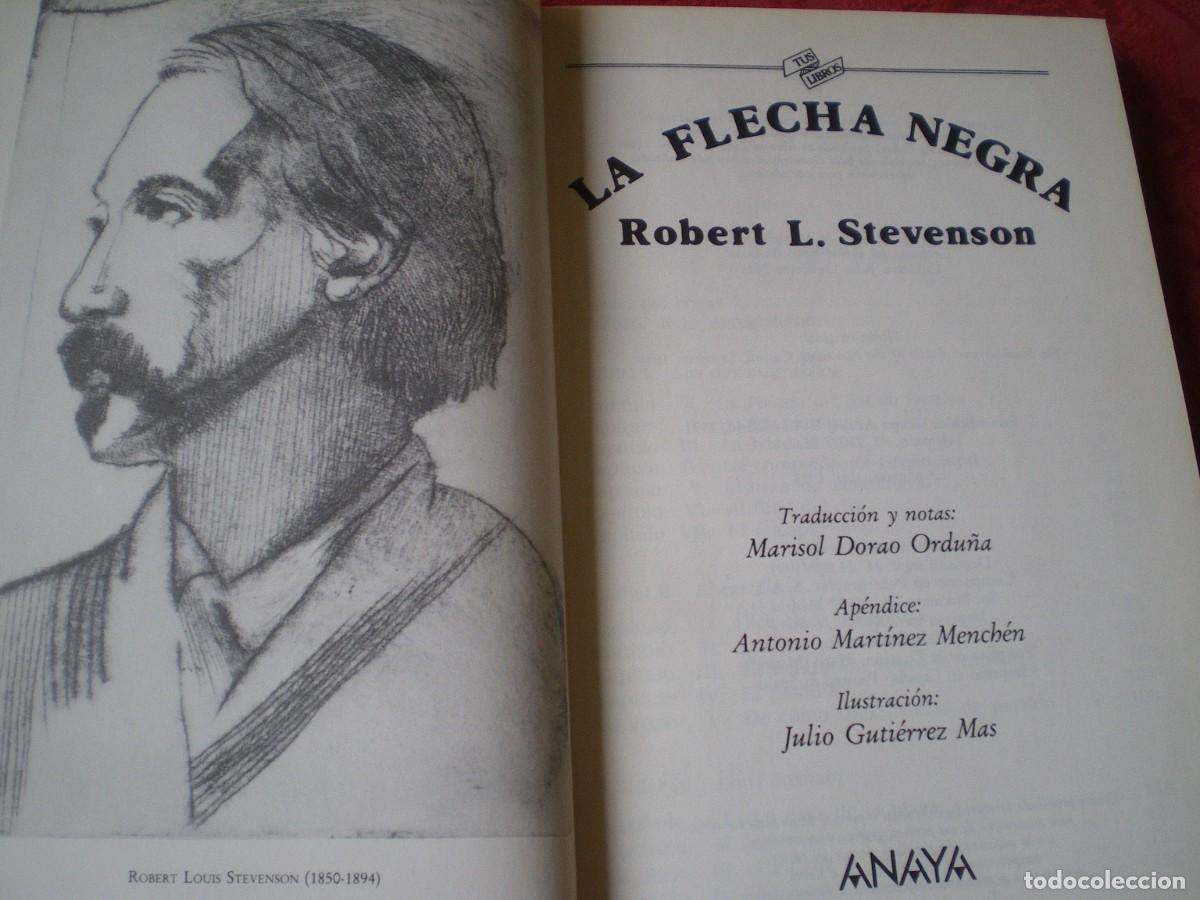 Libros de segunda mano: LA FLECHA NEGRA. ROBERT L. STEVENSON. TUS LIBROS ANAYA. - Foto 3