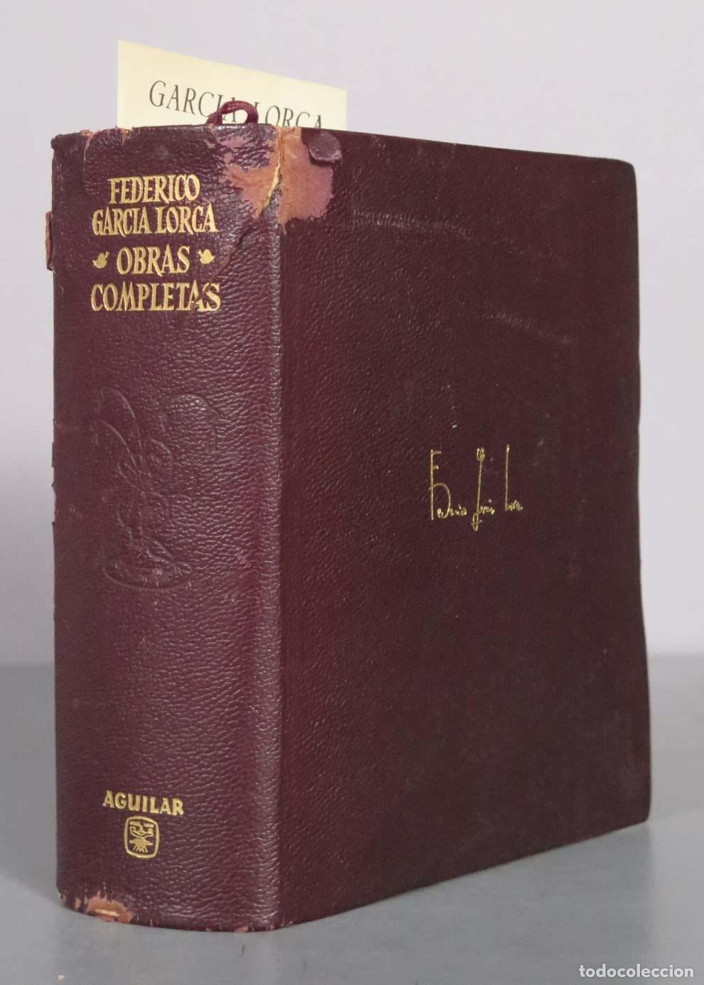 Libros de segunda mano: Obras completas - Federico Garc&iacute;a Lorca - Aguilar 1966