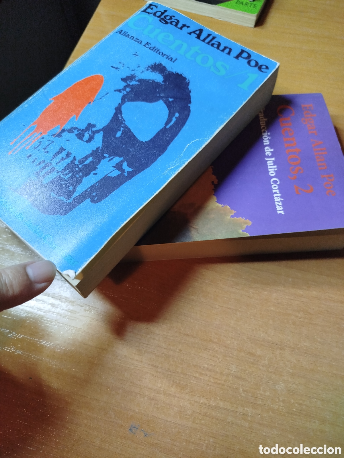Libros de segunda mano: Cuentos 1. 2. Edgar Allan Poe. Julio Cort&aacute;zar. - Foto 2