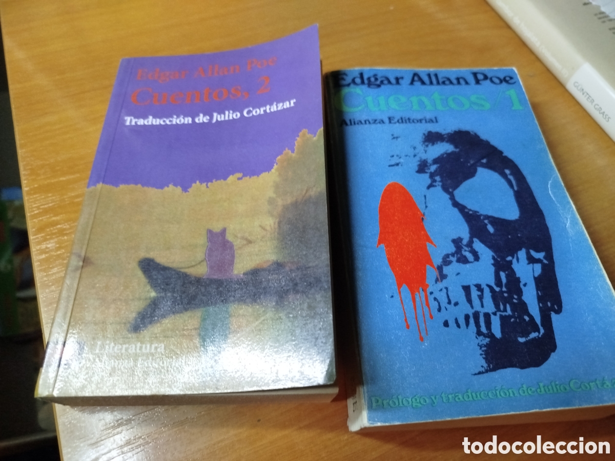 Libros de segunda mano: Cuentos 1. 2. Edgar Allan Poe. Julio Cort&aacute;zar.