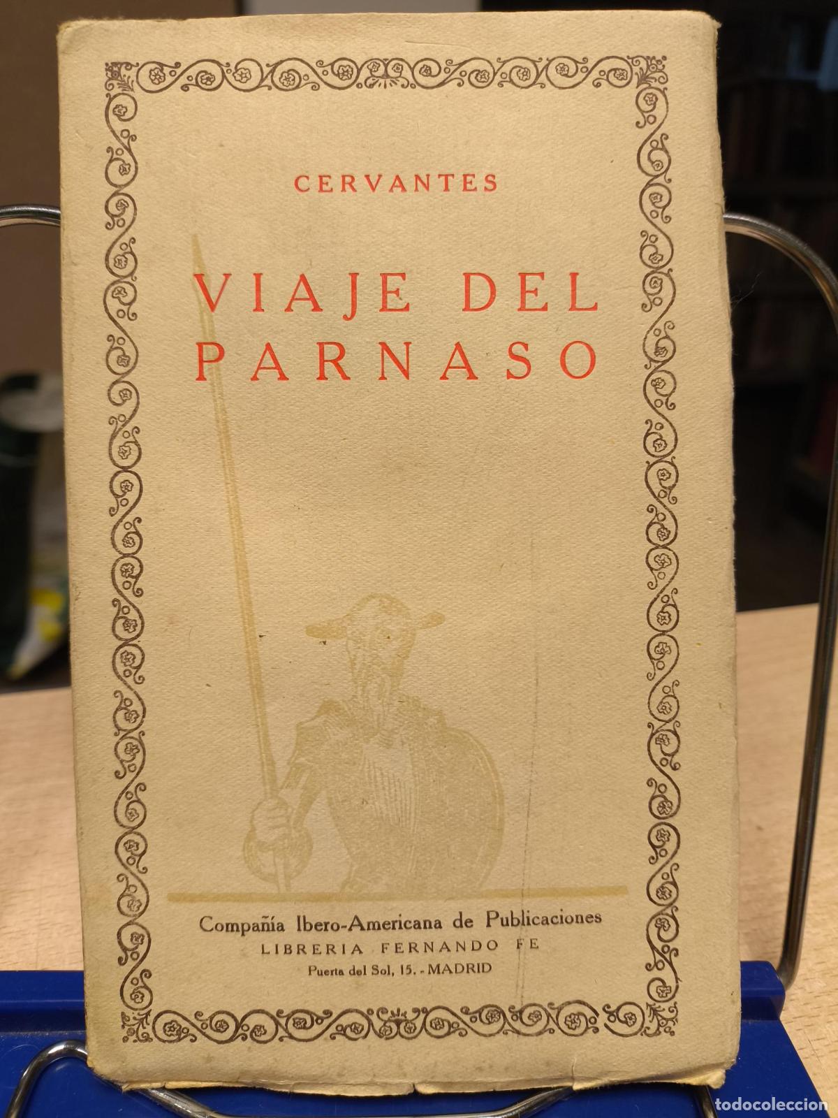 Libros de segunda mano: VIAJE AL PARNASO - CERVANTES - Miguel De Cervantes