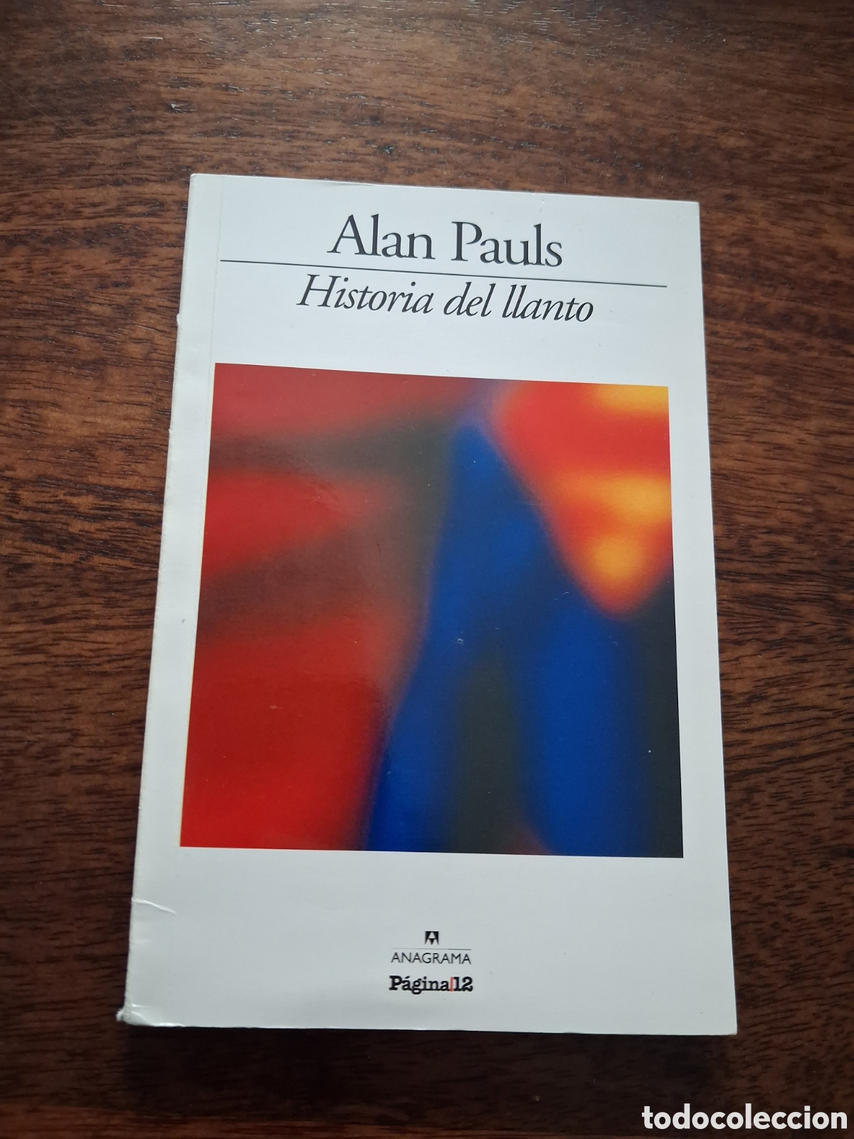 Libros de segunda mano: Historia del llanto, Alan Pauls