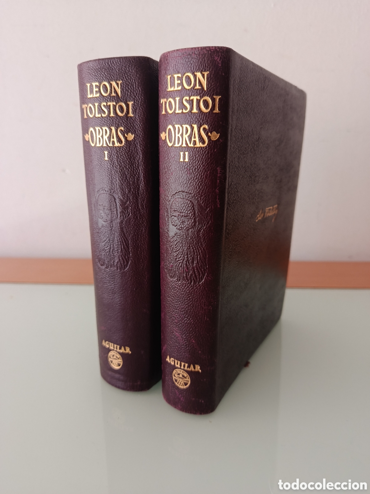 Gebrauchte B&uuml;cher: LEON TOLST&Oacute;I AGUILAR 1959 CANTOS PINTADOS EXCELENTE ESTADO