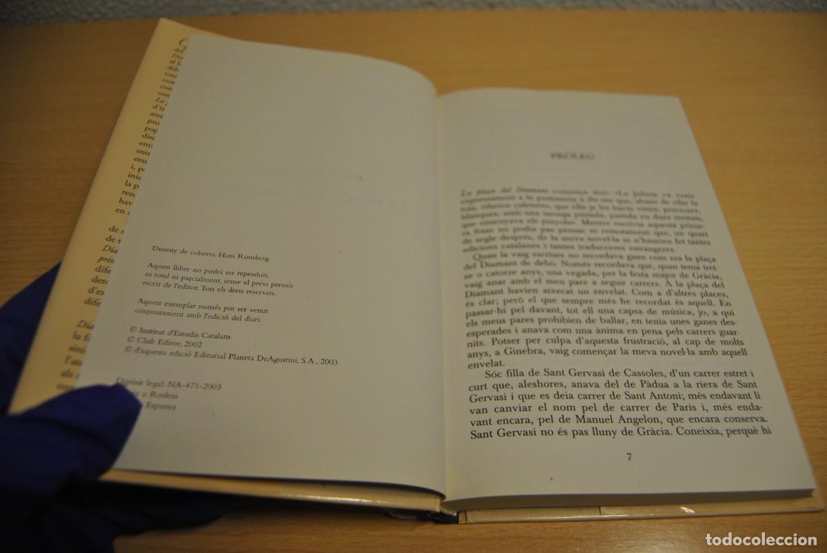 Libros de segunda mano: La pla&ccedil;a del diamant. Mer&ccedil;&egrave; Rodoreda. Editorial Planeta. 2003. - Foto 4