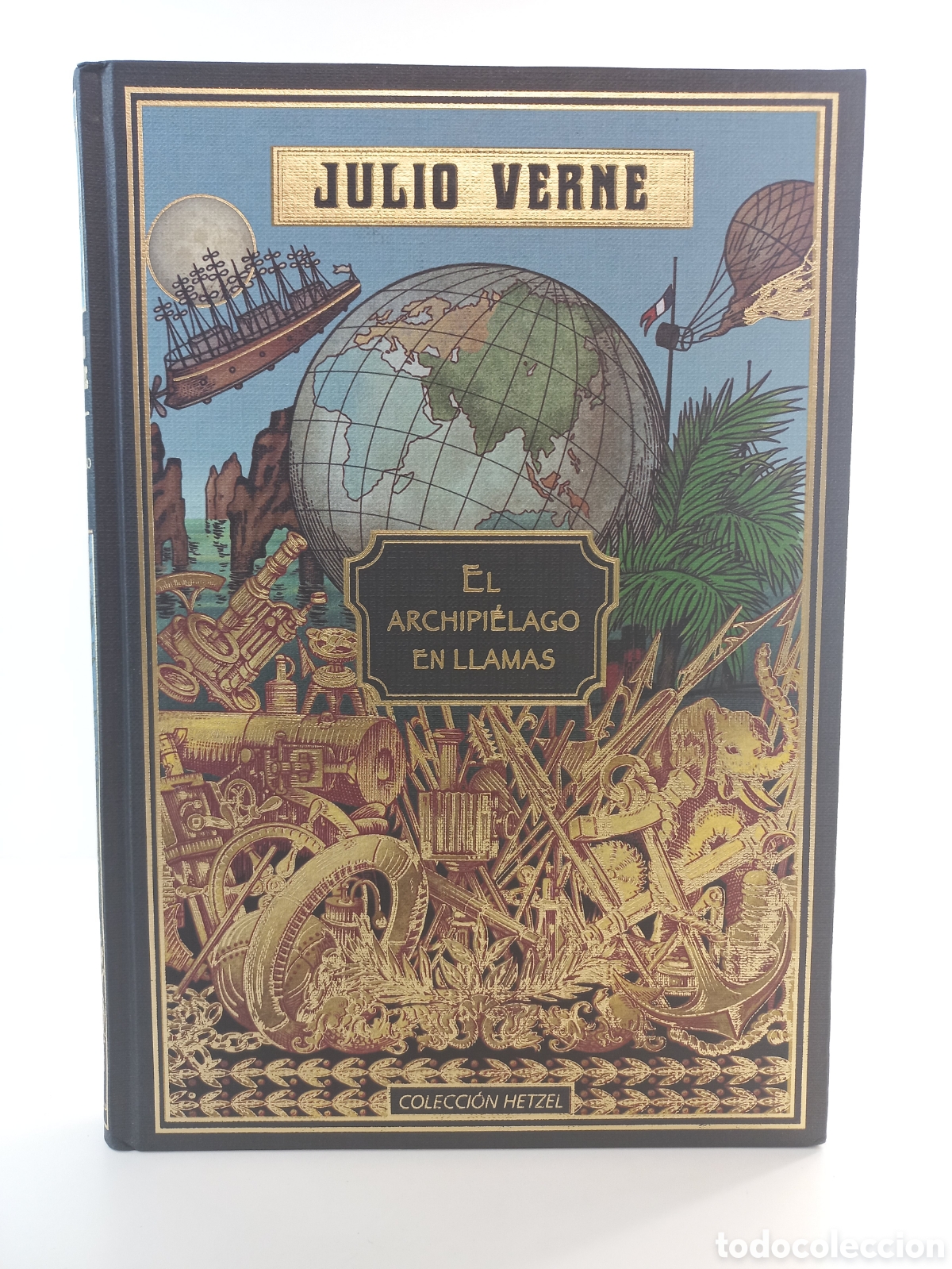 Libros de segunda mano: El archipi&eacute;lago en llamas. Julio Verne. RBA Editores, colecci&oacute;n Hetzel, 2016. Ilustrado.