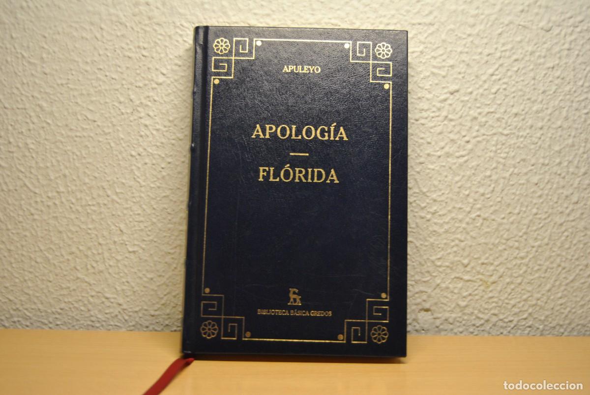 Libros de segunda mano: Apolog&iacute;a, Fl&oacute;rida. Apuleyo. Biblioteca B&aacute;sica Gredos. Tapa dura. 2001.