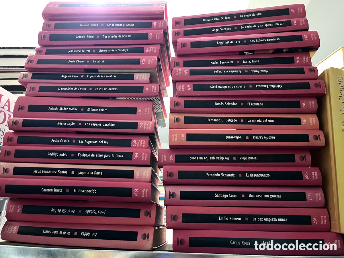 Libros de segunda mano: Lote de 29 premios planeta: &Aacute;ngeles Caso, Carmen Kurtz, del Val, Lera, Luca de Tena&hellip;
