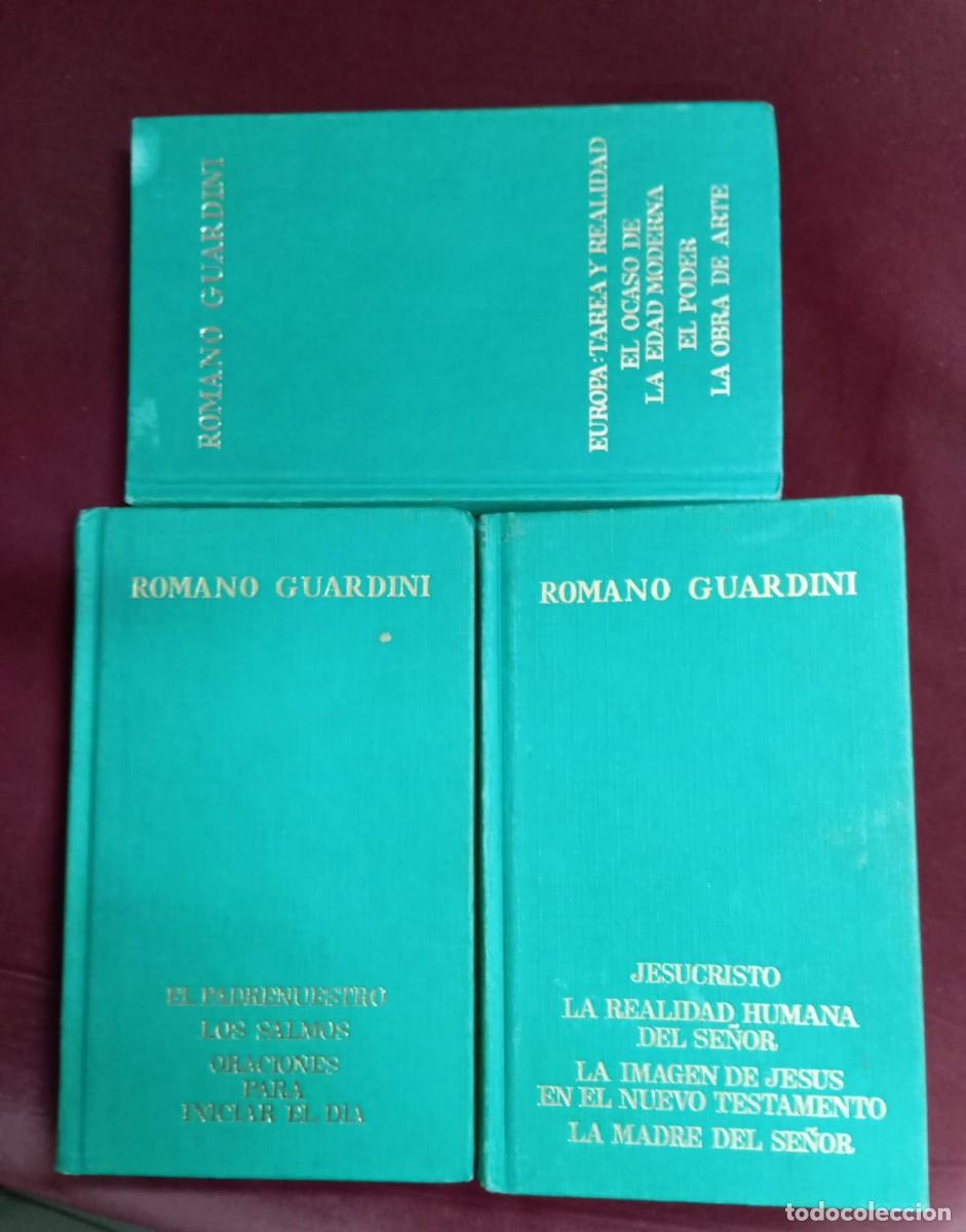 Libros de segunda mano: ROMANO GUARDINI: OBRAS