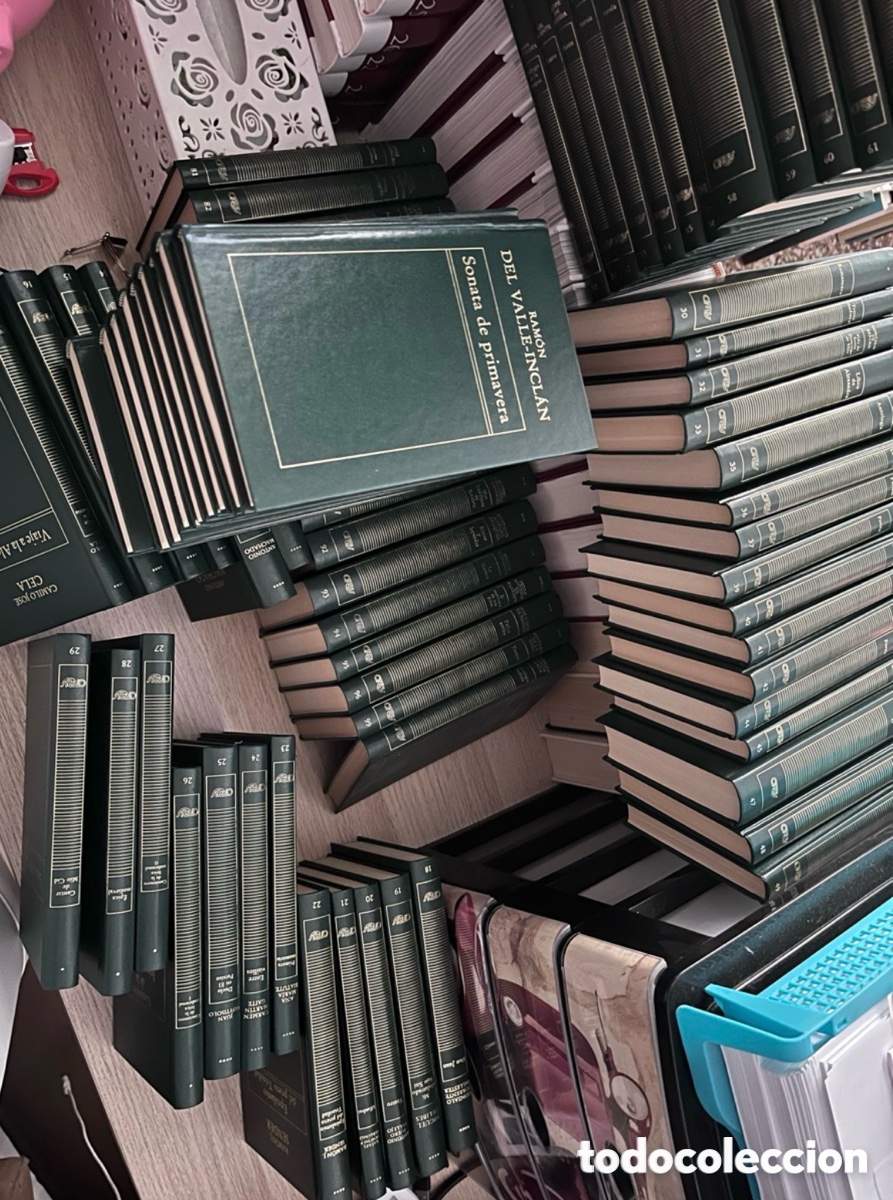 Libros de segunda mano: HISTORIA DE LA LITERATURA ESPA&Ntilde;OLA 90 LIBROS Orbis Delibes cela Lorca G&oacute;ngora Machado azorin