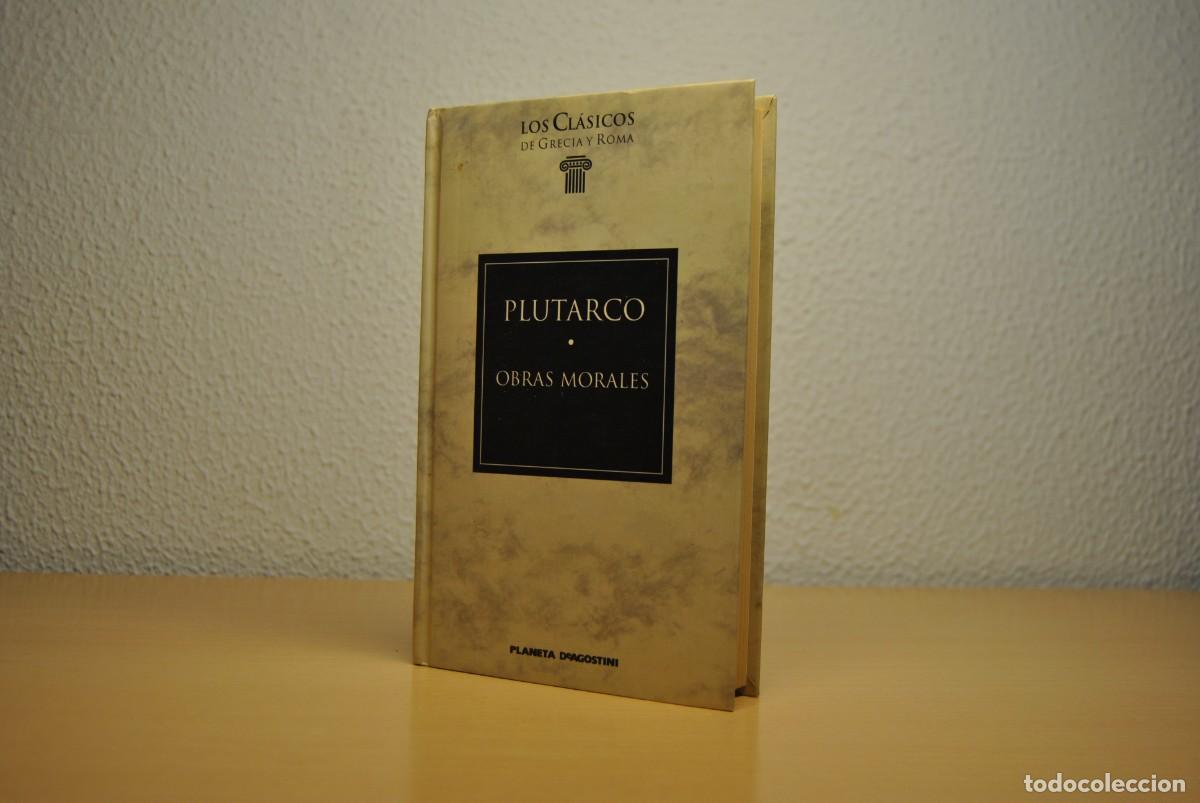 Libros de segunda mano: Obras morales. Plutarco. Editorial Planeta. Cl&aacute;sicos de Grecia y Roma. Tapa dura. 1991.