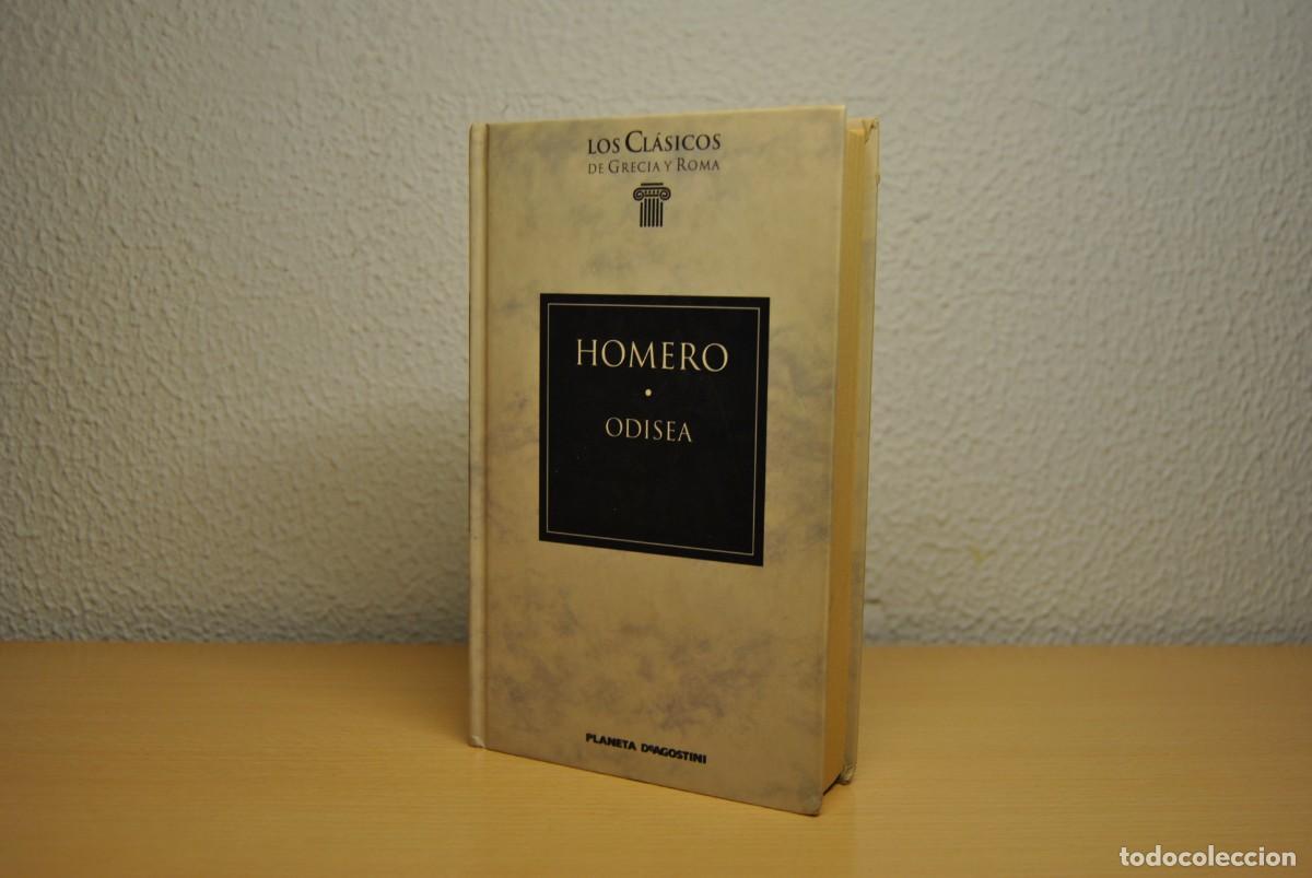 Libros de segunda mano: Odisea. Homero. Editorial Planeta. Cl&aacute;sicos de Grecia y Roma. Tapa dura. 1991.