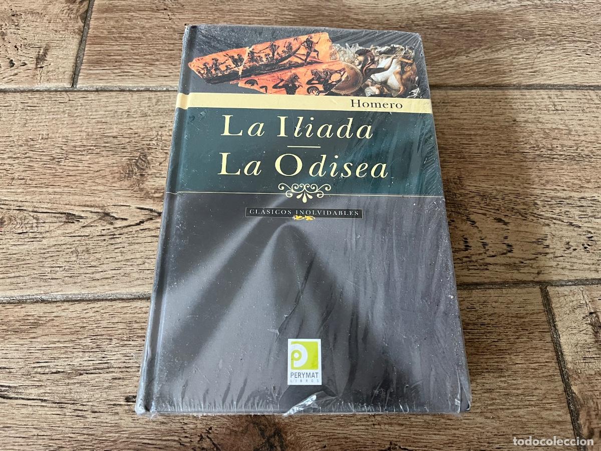 Libros de segunda mano: HOMERO - LA ILIADA Y LA ODISEA - CL&Aacute;SICOS INOLVIDABLES - PERYMAT