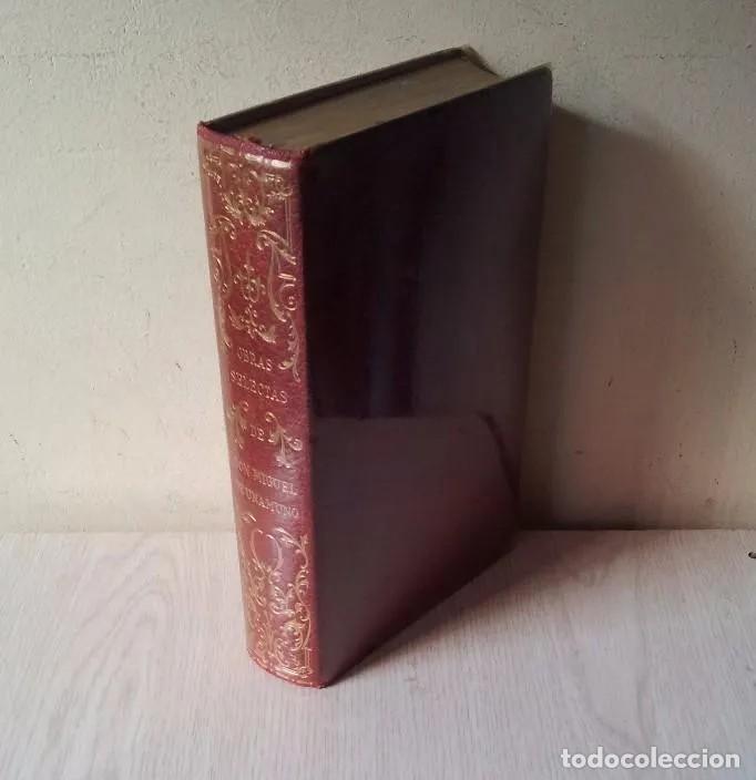 Second hand books: MIGUEL DE UNAMUNO - OBRAS SELECTAS - EDITORIAL PLENITUD, TERCERA EDICION 1956 - 3750 EJEMPLARES