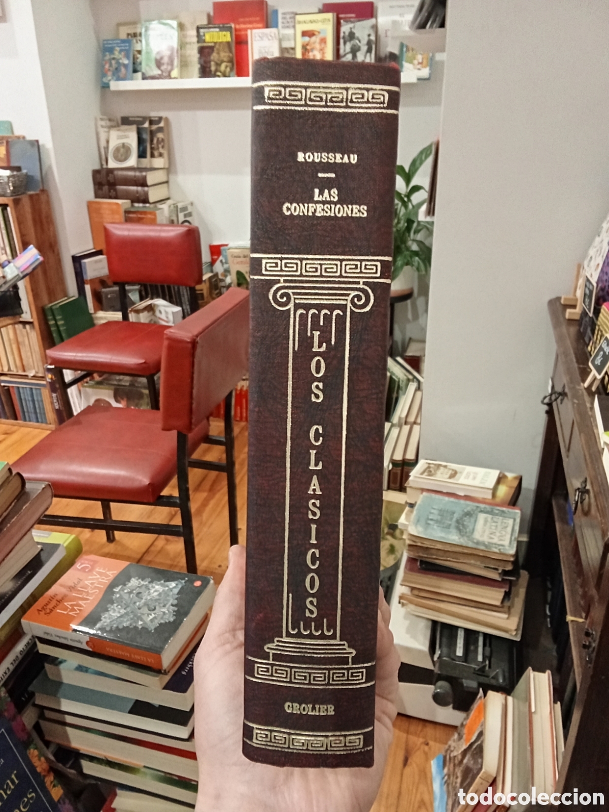 Libros de segunda mano: Las confesiones - Jean Jacques Rousseau - Grolier