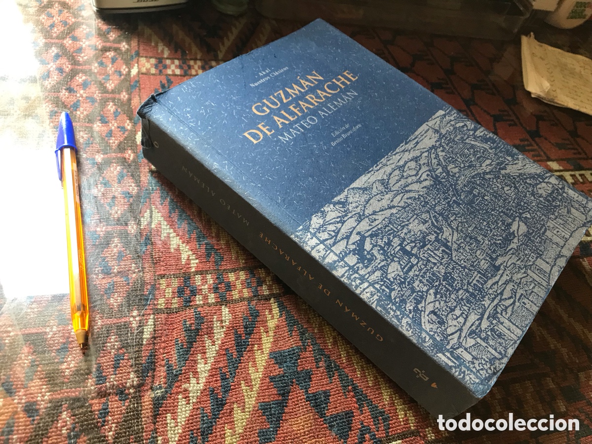 Libros de segunda mano: Guzm&aacute;n de Alfarache. Mateo alem&aacute;n. Akal. Nuestros cl&aacute;sicos n&ordm; 6