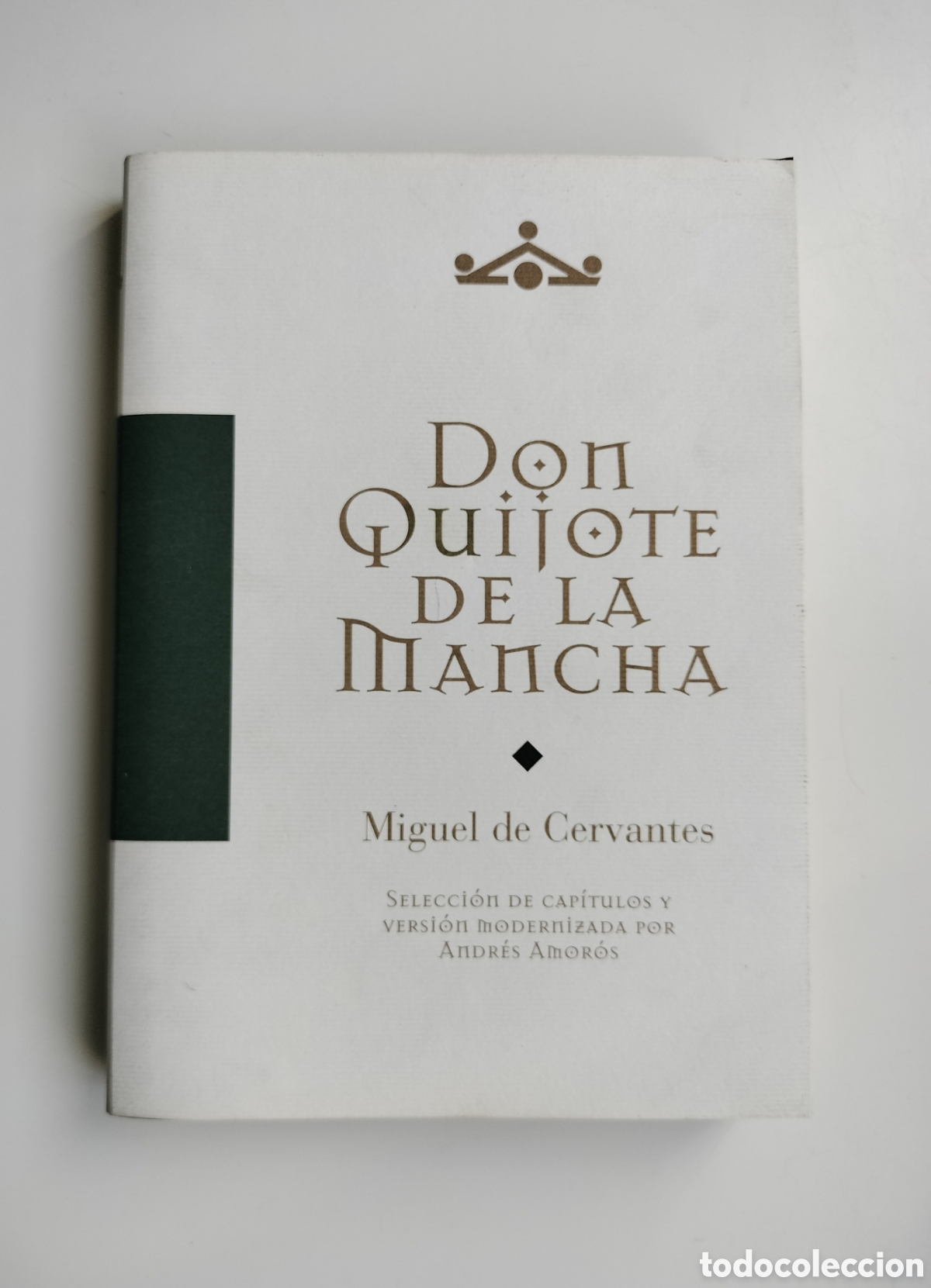 Libros de segunda mano: DON QUIJOTE DE LA MANCHA. SELECCI&Oacute;N DE CAP&Iacute;TULOS Y VERSI&Oacute;N MODERNIZADA POR ANDR&Eacute;S AMOR&Oacute;S