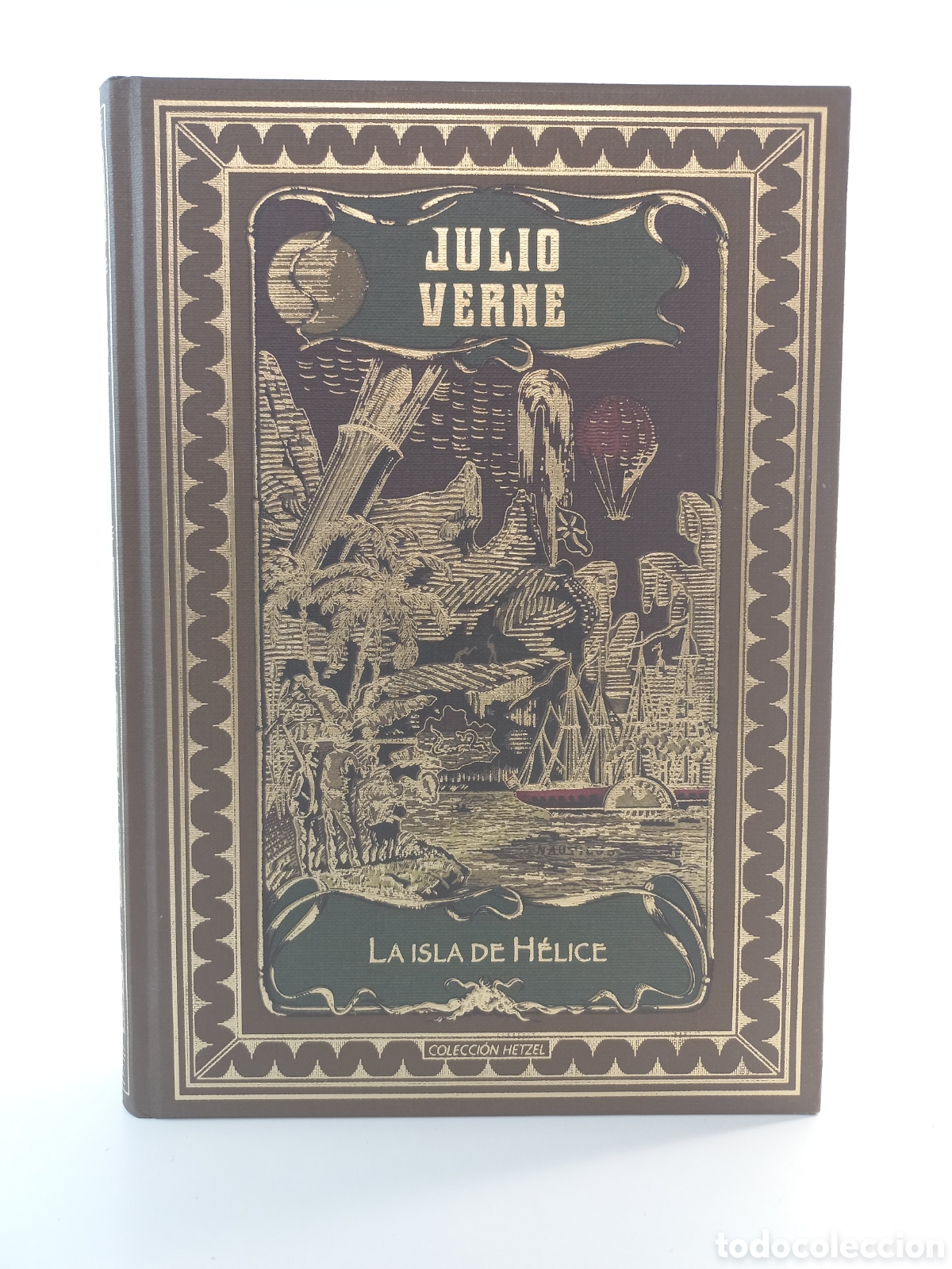 Libros de segunda mano: La isla de H&eacute;lice. Julio Verne. RBA Editores, colecci&oacute;n Hetzel, 2016. Ilustrado.