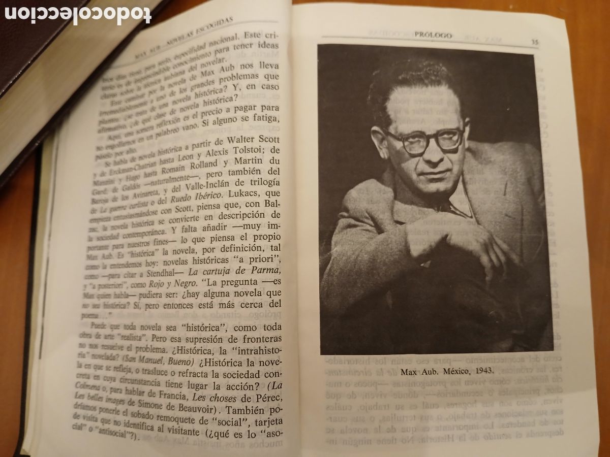 Libros de segunda mano: Novelas Escogidas. Max Aub. PRIMERA EDICI&Oacute;N. - Foto 6