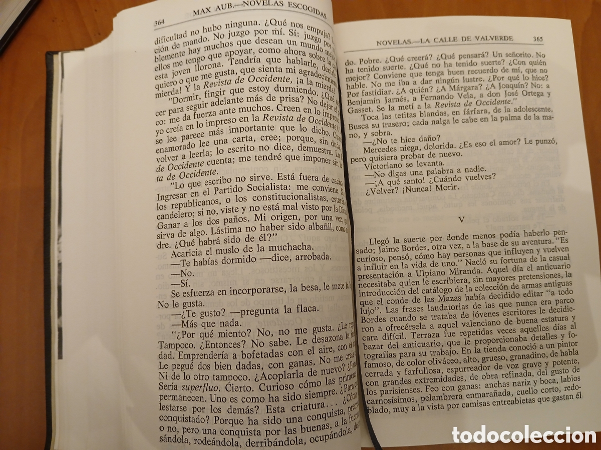 Libros de segunda mano: Novelas Escogidas. Max Aub. PRIMERA EDICI&Oacute;N. - Foto 8