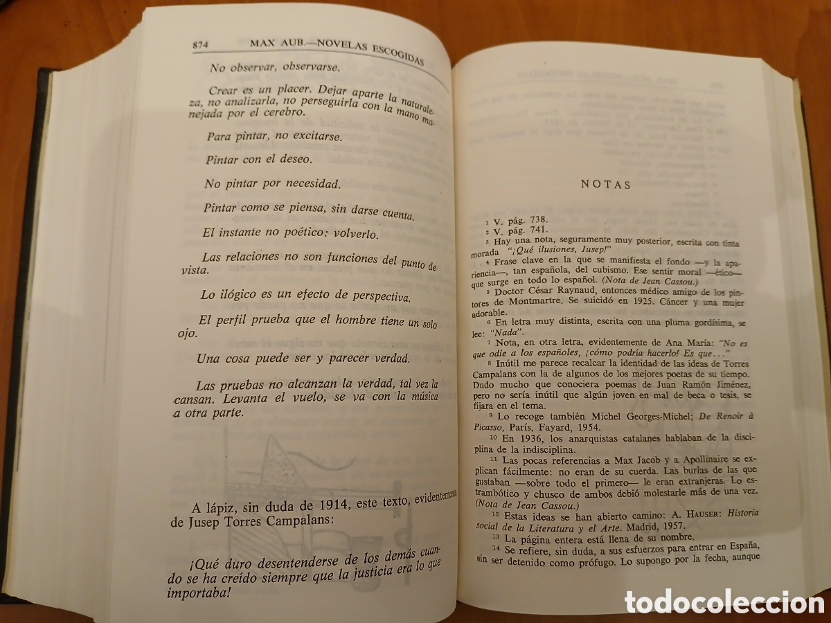 Libros de segunda mano: Novelas Escogidas. Max Aub. PRIMERA EDICI&Oacute;N. - Foto 14
