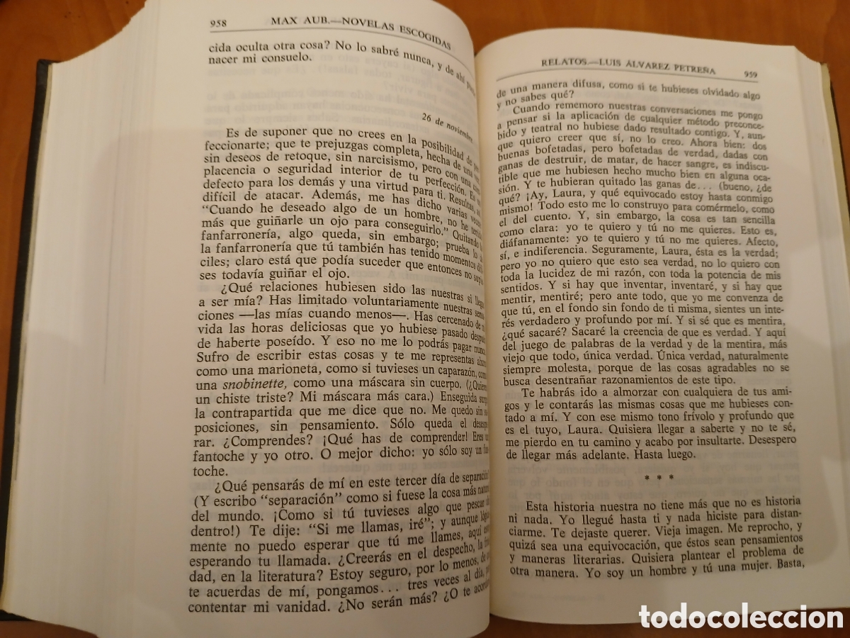 Libros de segunda mano: Novelas Escogidas. Max Aub. PRIMERA EDICI&Oacute;N. - Foto 15