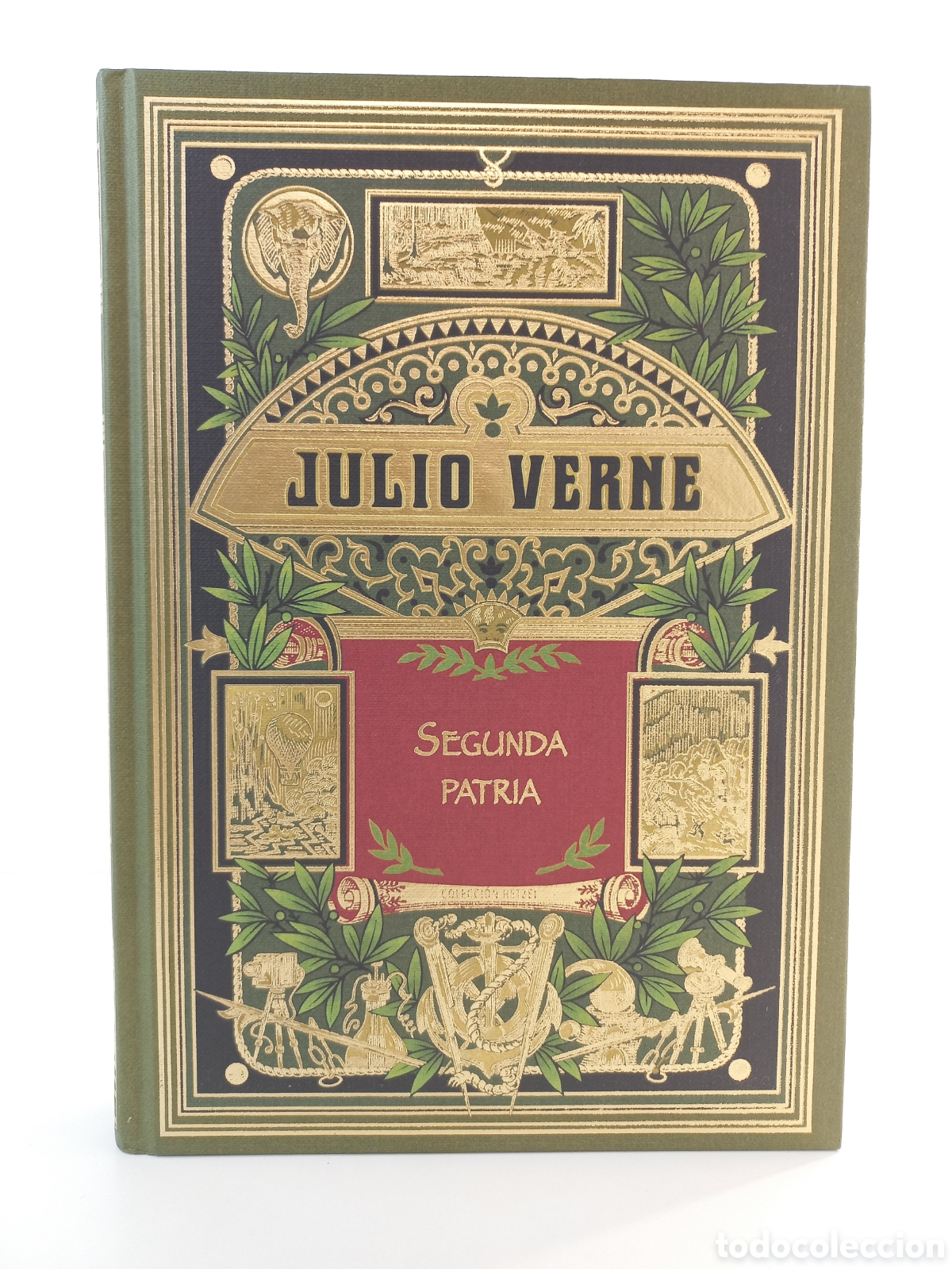 Libros de segunda mano: Segunda Patria. Julio Verne. RBA Editores, colecci&oacute;n Hetzel, 2015. Ilustrado.