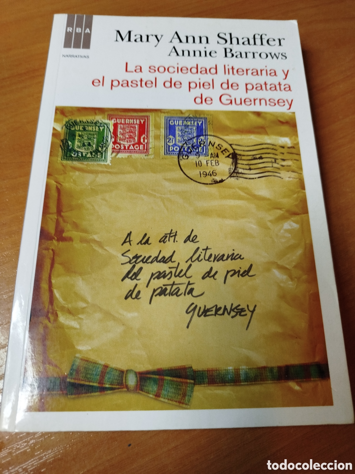 Libros de segunda mano: La sociedad literaria y el pastel de piel de patata de Guernsey. Mary ann shaffer