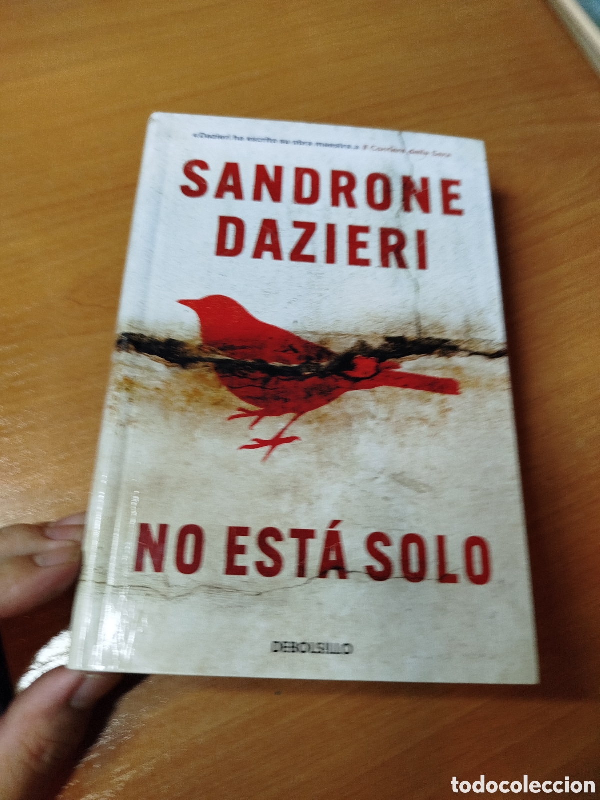 Libros de segunda mano: No est&aacute; solo. Sandrone Dazieri. - Foto 1