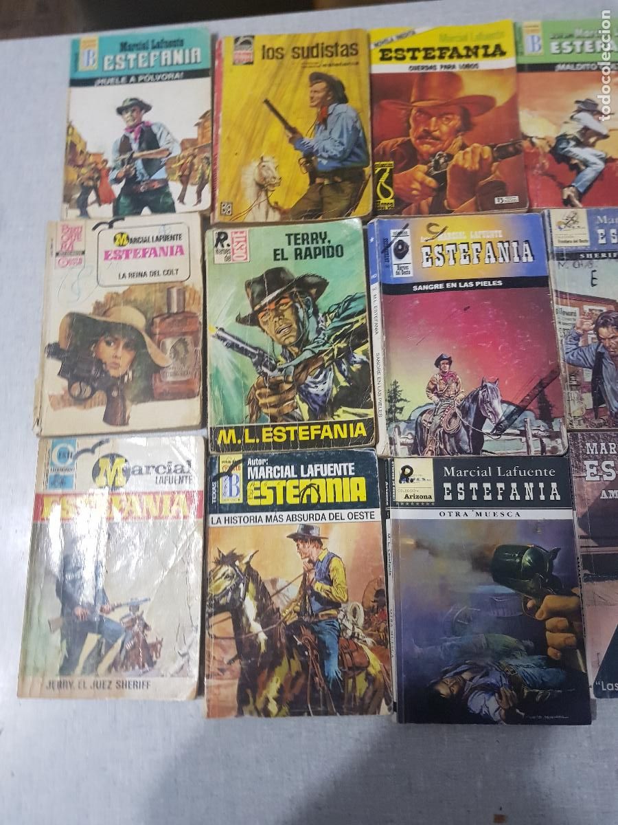 Livros em segunda m&atilde;o: MARCIAL LAFUENTE ESTEFANIA 15 NOVELAS