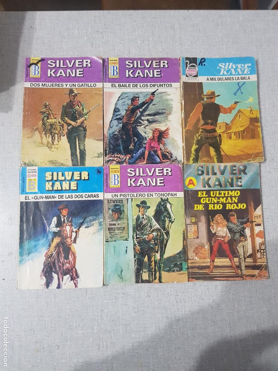 Libros de segunda mano: SILVER KANE NUEVE NOVELAS