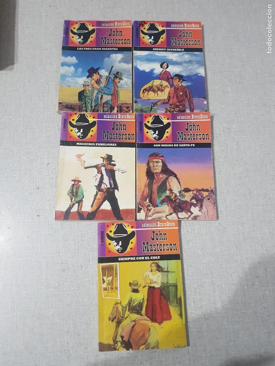 Libros de segunda mano: JOHN MATERSON CINCO NOVELAS