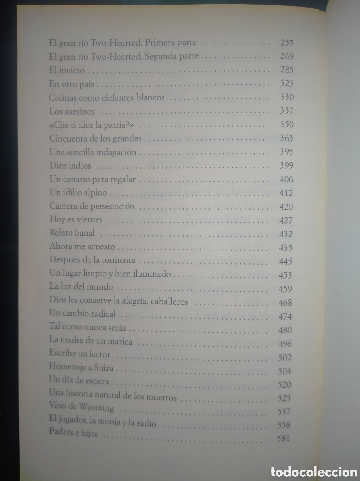 Libros de segunda mano: ERNEST HEMINGWAY. CUENTOS .DEBOLSILLO - Foto 3