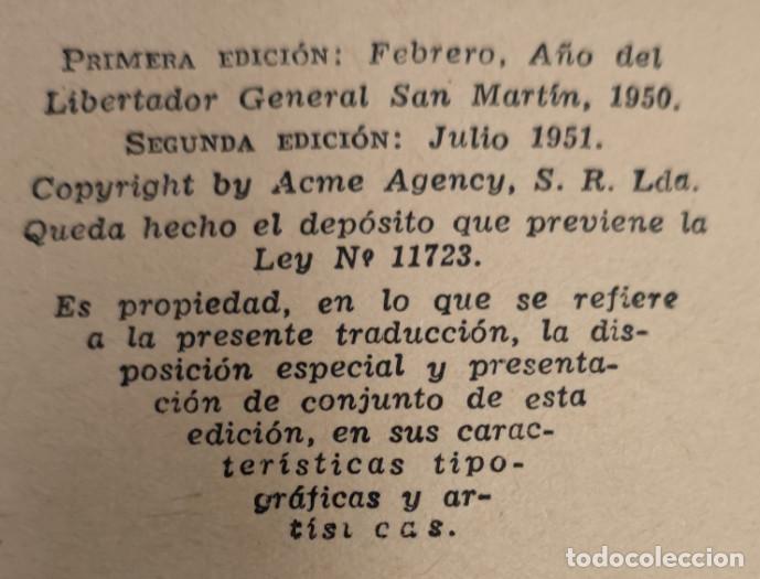Libros de segunda mano: COLMILLO BLANCO, JACK LONDON, ACME AGENCY 1951, LIBRO - Foto 5