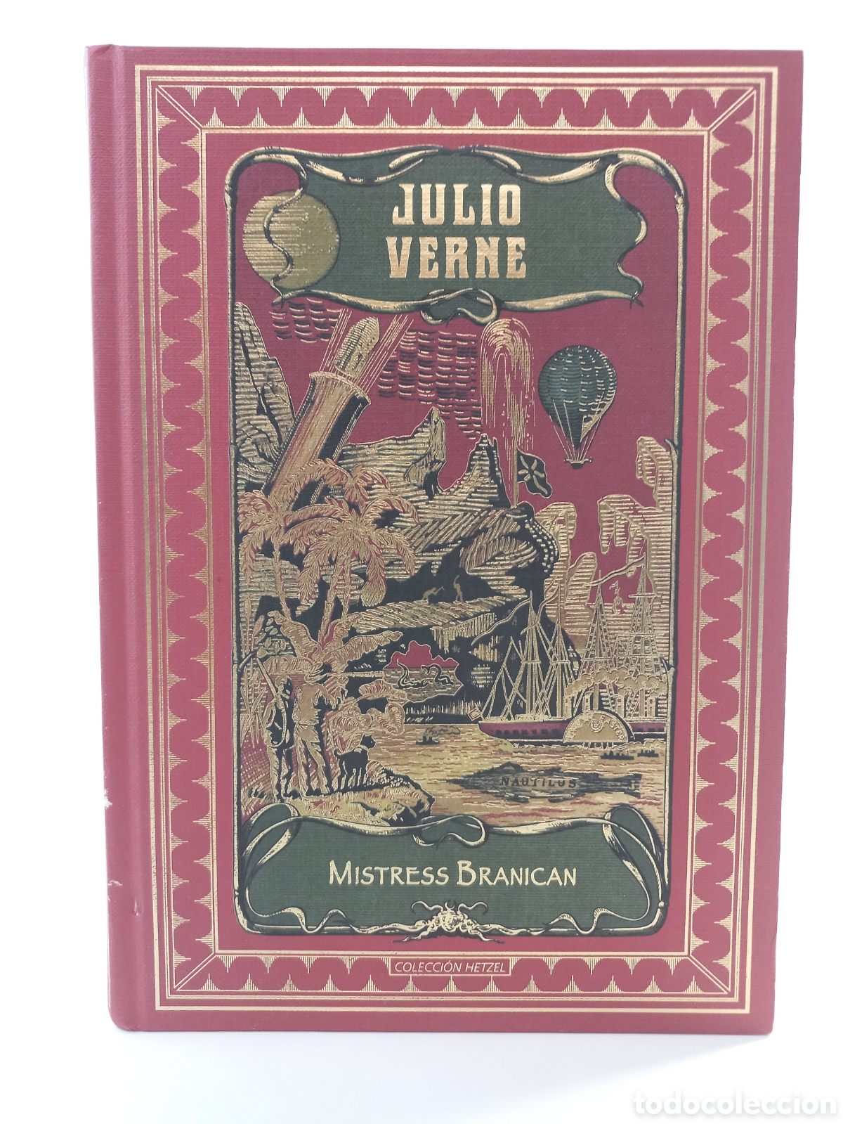 Libros de segunda mano: Mistress Branican. Julio Verne. RBA Editores, colecci&oacute;n Hetzel, 2015. Ilustrado.